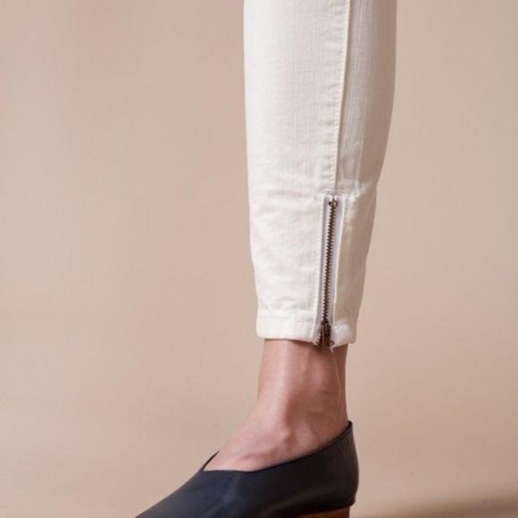 Objects Without Meaning Owm Boy Zip Jean in Chalk - Picture 7 of 9